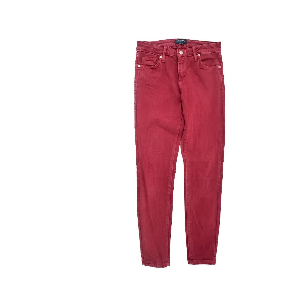 Just USA Skinny Women's size 27‎ Red Denim Jeans